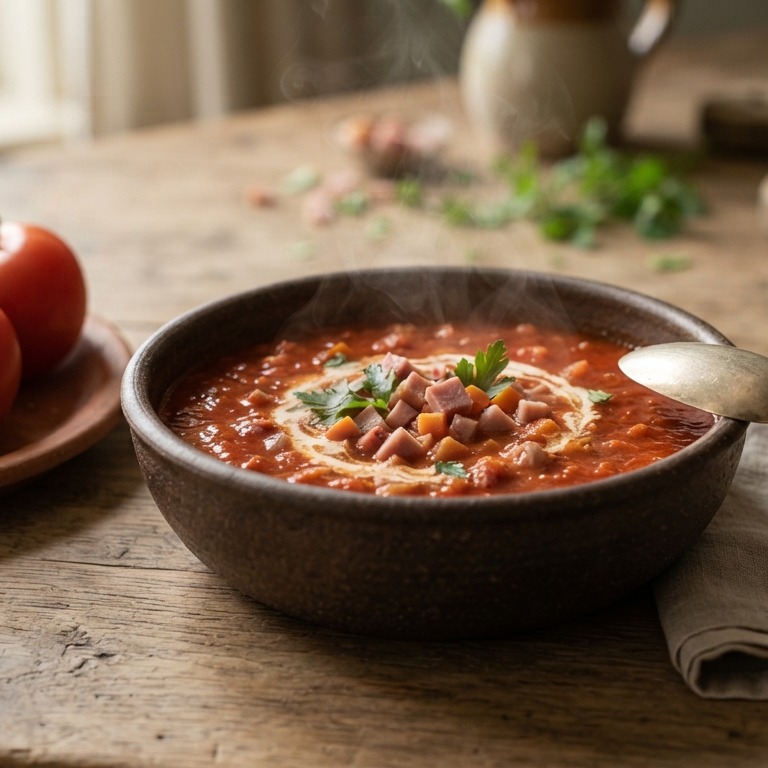 Oud Hollandse boerentomatensoep recept