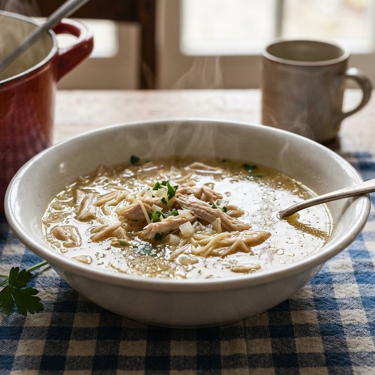 Oud Hollandse kippensoep recept