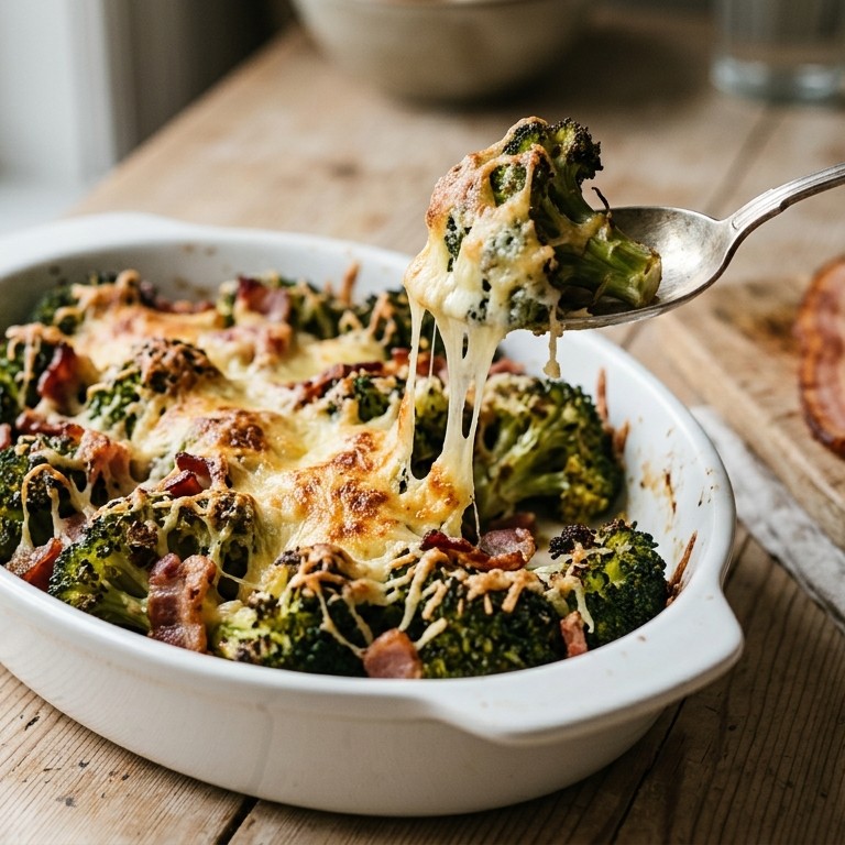 Oven broccoli recept