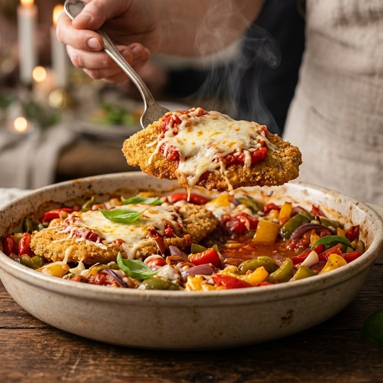 Ovenschnitzel Italia recept