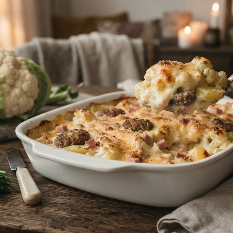 Ovenschotel met bloemkool recept
