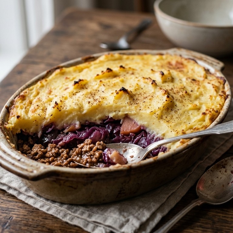Ovenschotel met rode kool recept