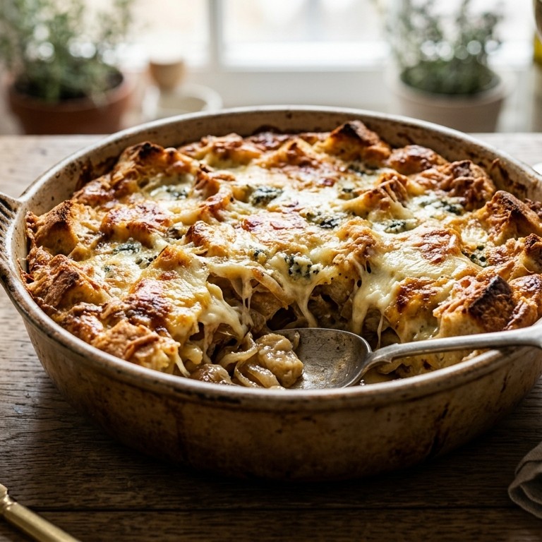 Ovenschotel met verschillende kazen recept