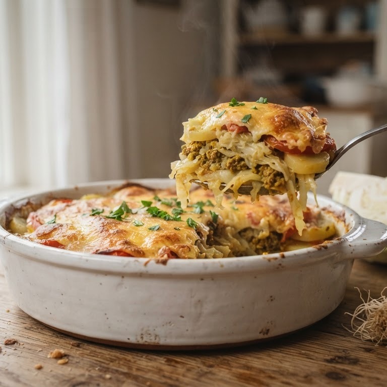 Ovenschotel witte kool recept