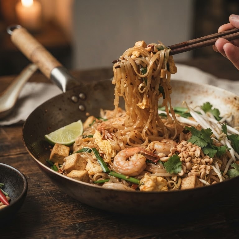 Pad Thai Thaise Noodles recept