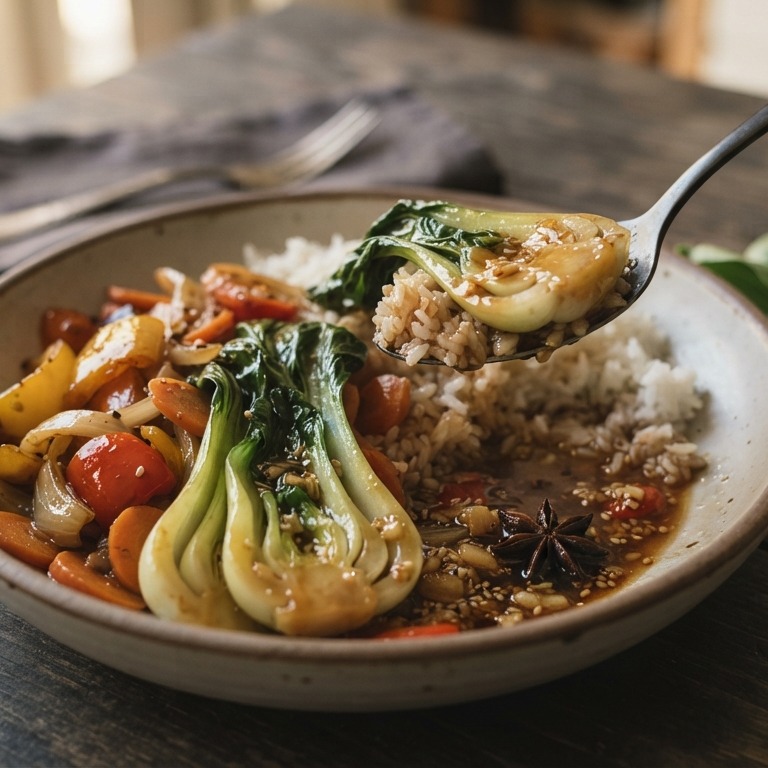 Paksoi-groenteschotel recept