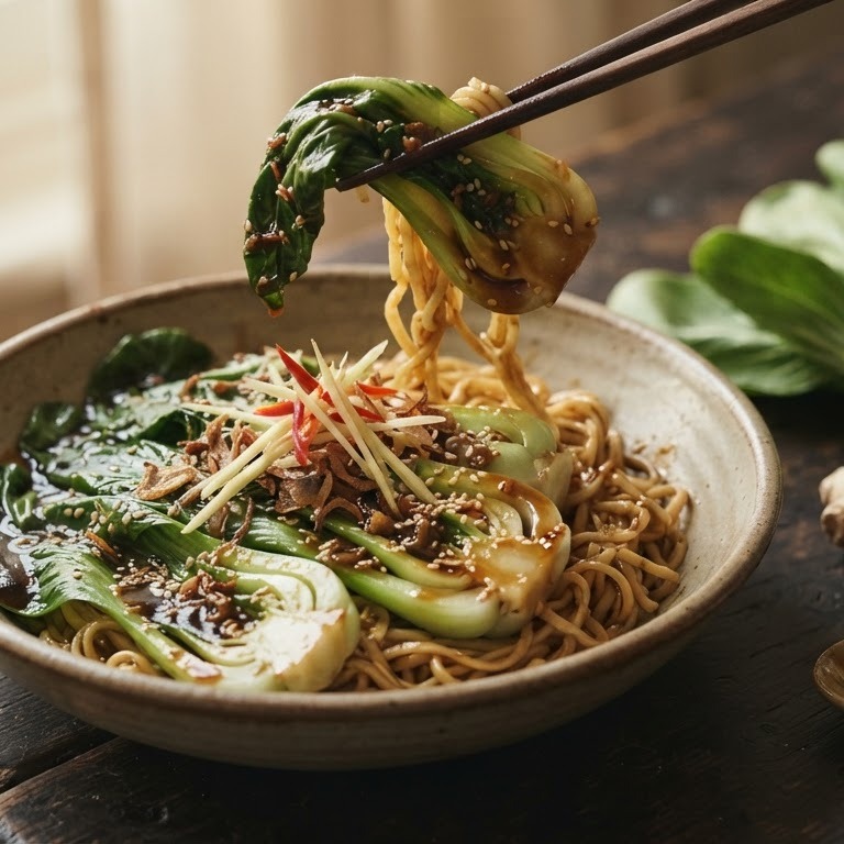 Paksoi met oestersaus recept
