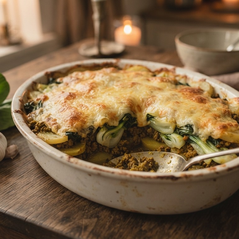 Paksoi ovenschotel recept