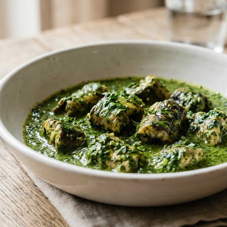 Paling in ’t groen recept