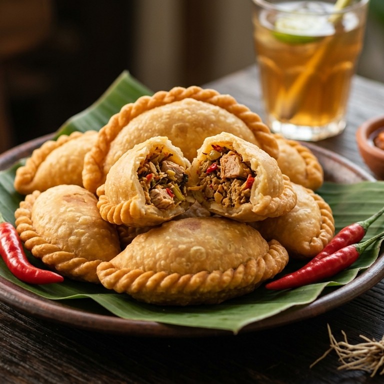 Panada (licht pittige hapjes) recept