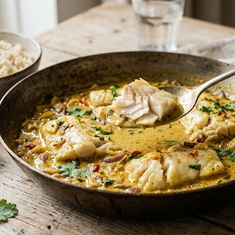 Panga in kerriesaus recept