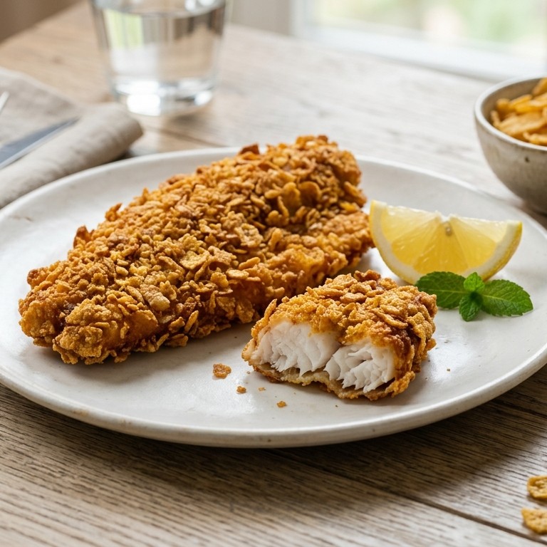 Pangafilet in een krokant jasje recept