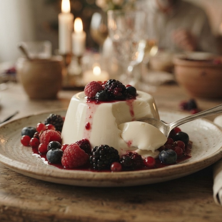 Panna cotta recept