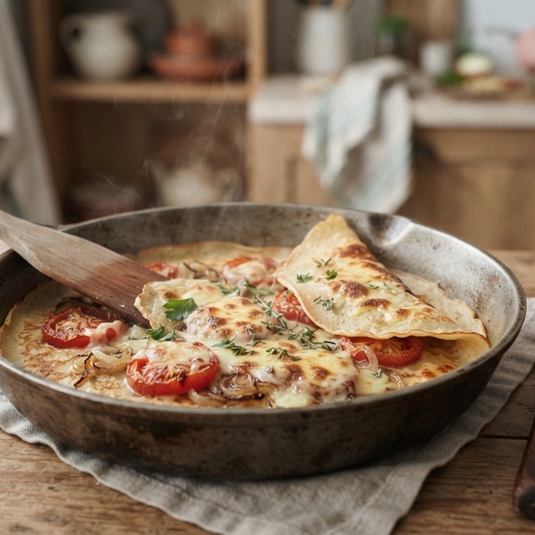 Pannenkoek met tomaat recept