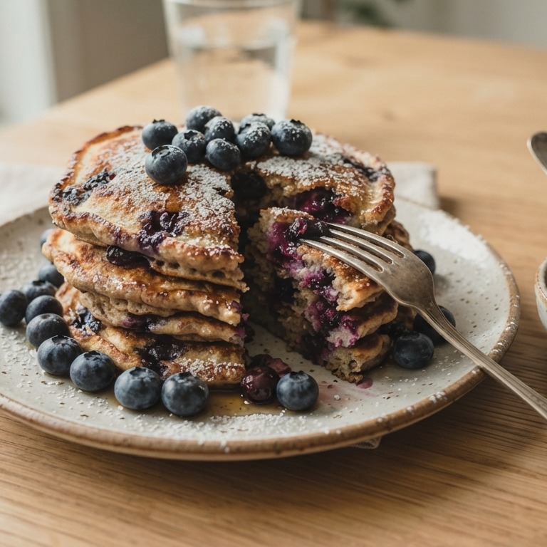 Pannenkoeken met bosbessen recept
