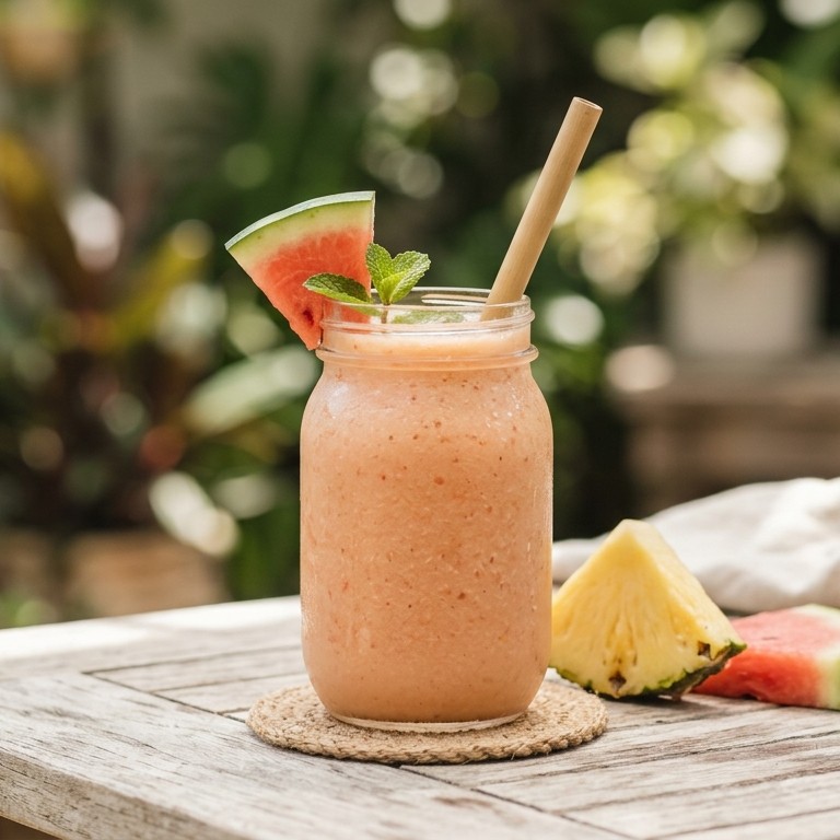 Papaja-salade-smoothie recept