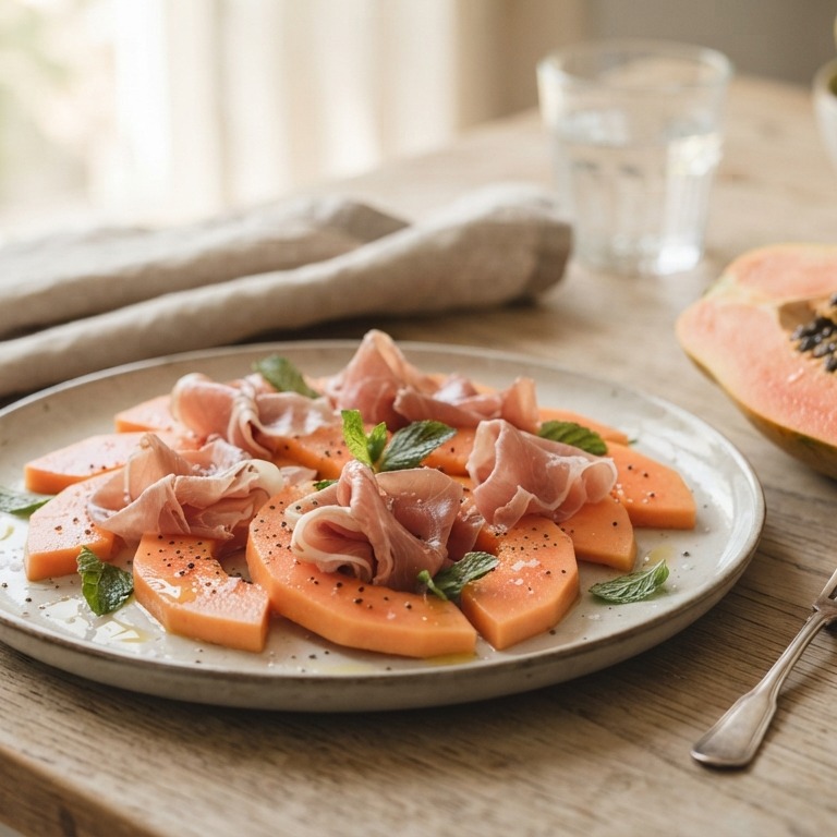 Papaya salade recept