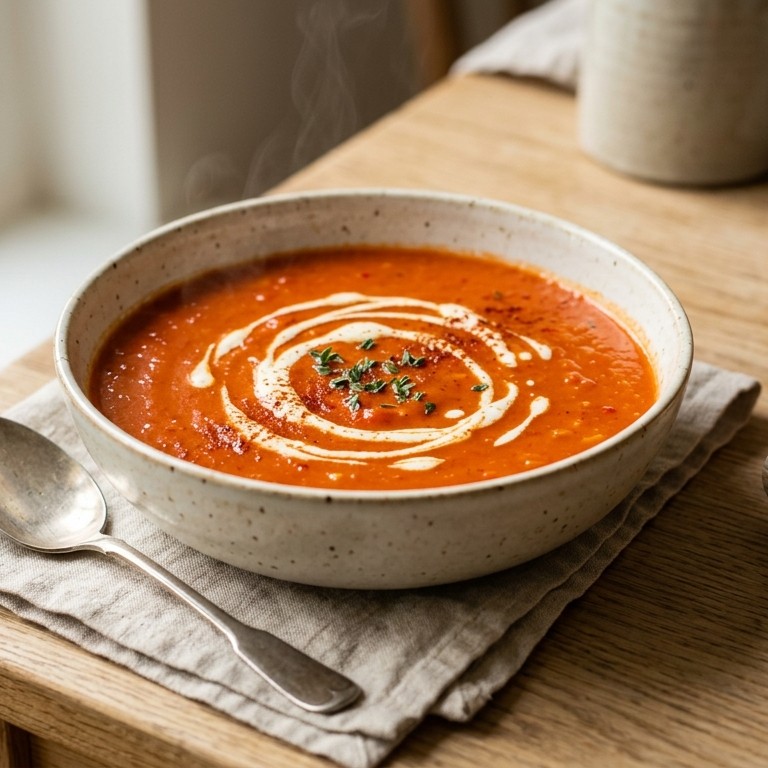 Paprika cremesoep recept