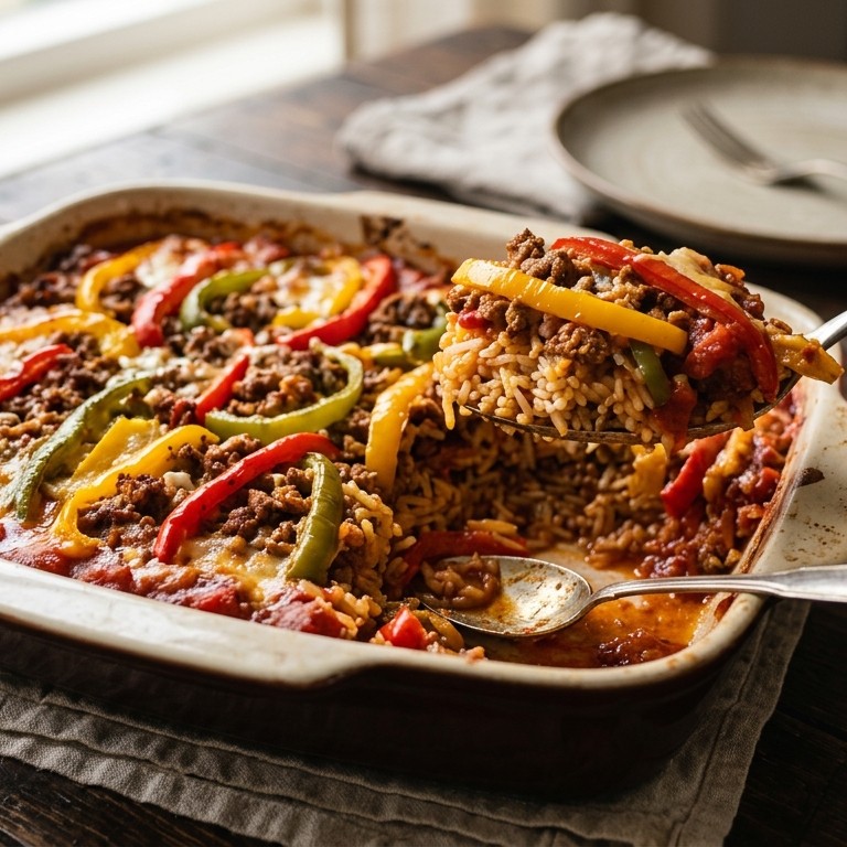 Paprika-gehaktschotel recept