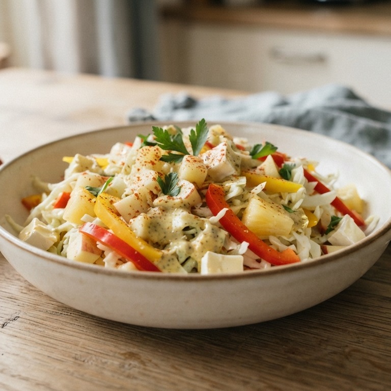 Paprika-koolsalade recept