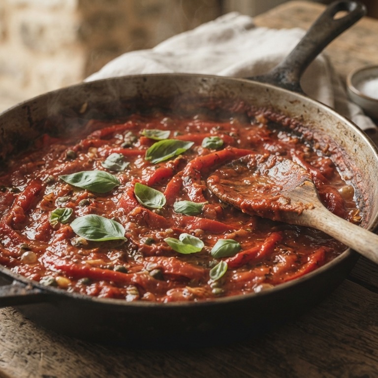 Paprika tomatensaus recept