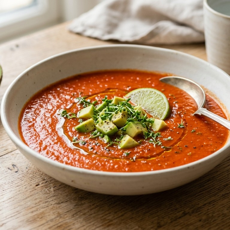 Paprikasoep III recept