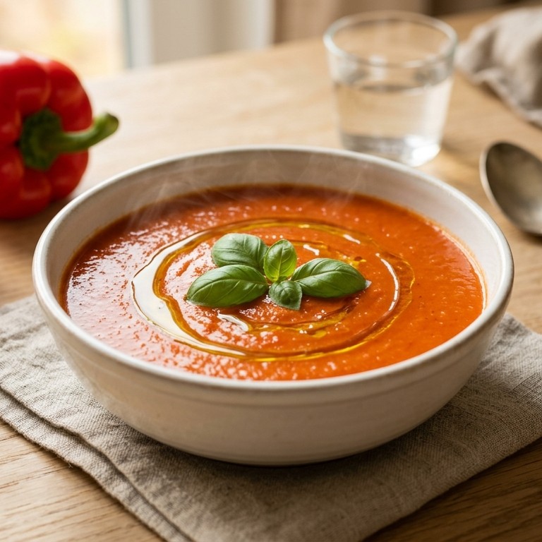 Paprikatomatensoep recept