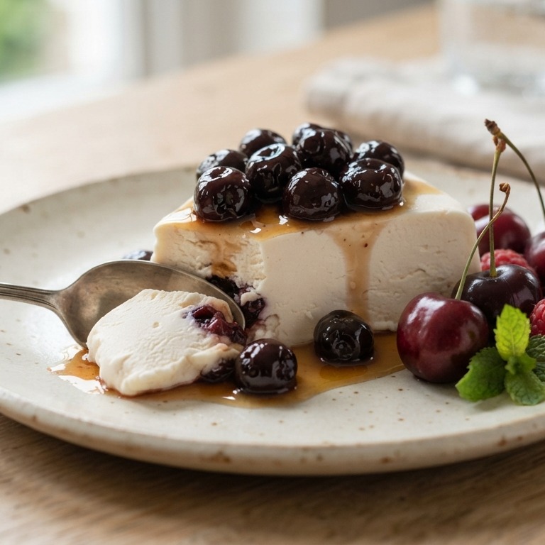 Parfait van krieken op jenever recept