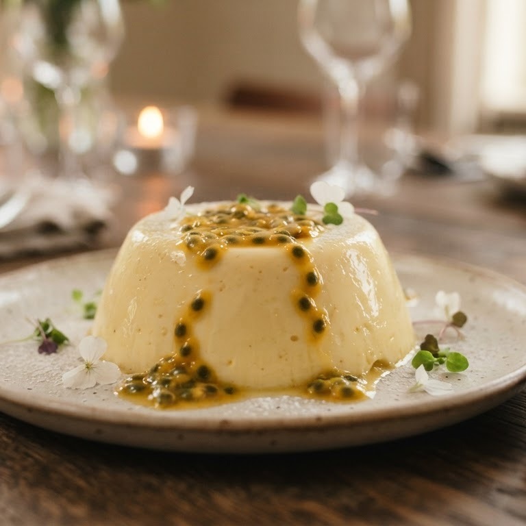 Passievruchtenbavarois recept