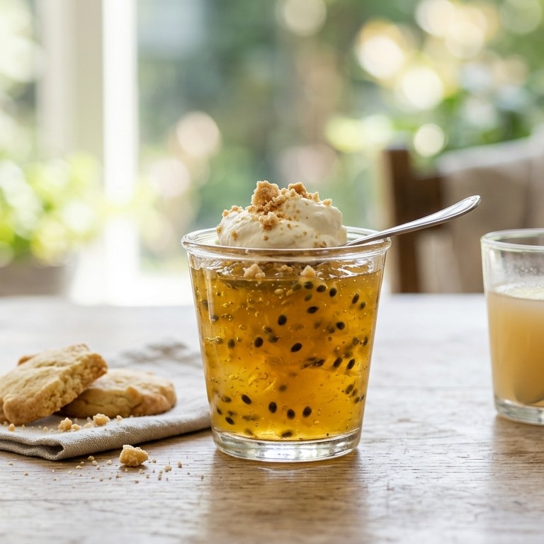 Passievruchtenparfait recept