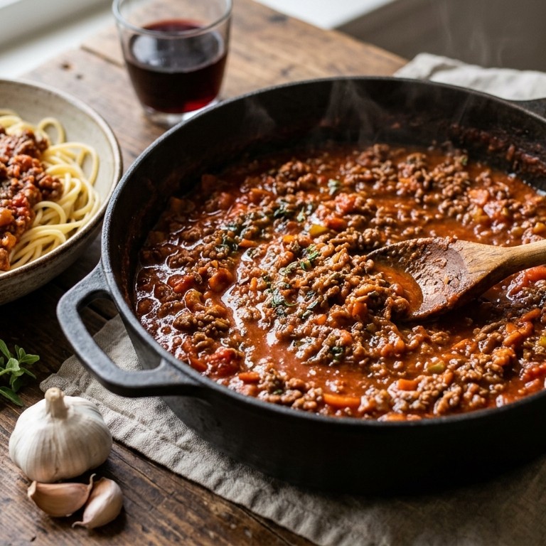 Pasta bolognese saus recept