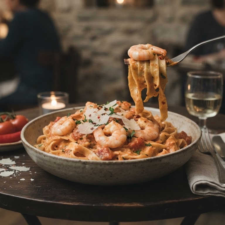 Pasta di scampi recept