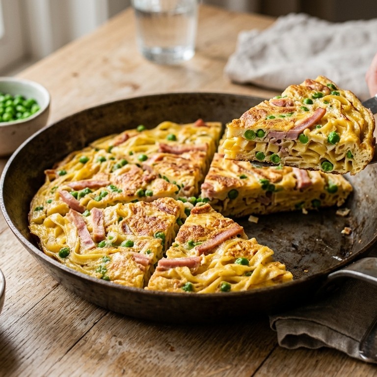 Pasta-hamomelet recept