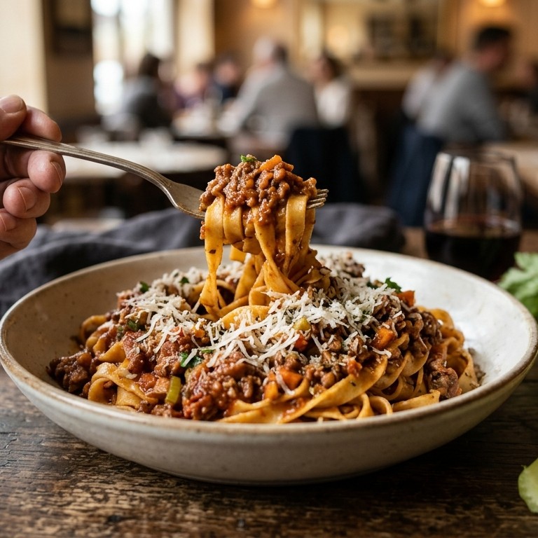Pasta met Bolognesesaus recept