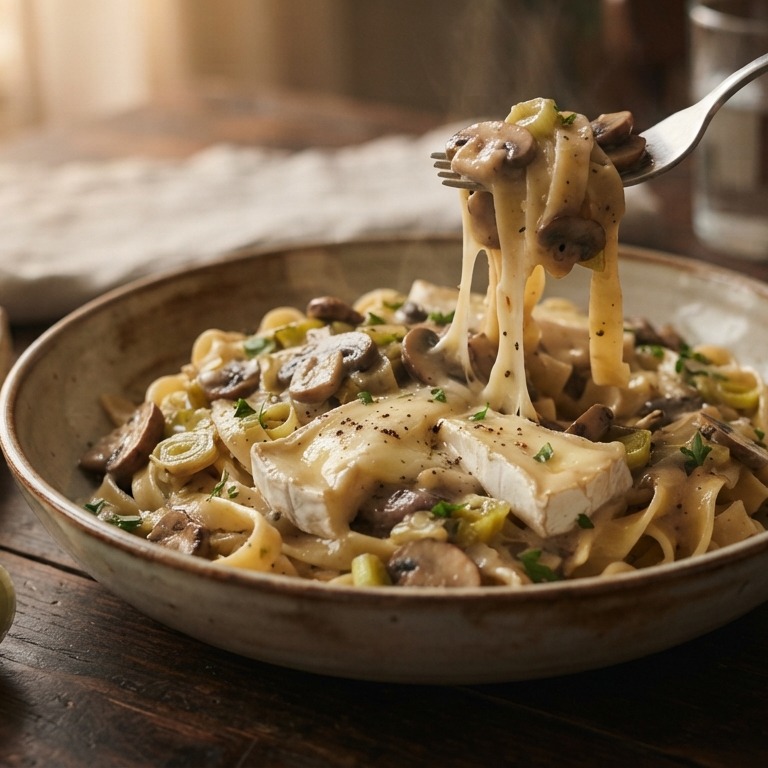 Pasta met brie recept