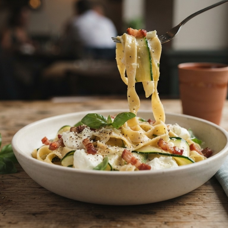 Pasta met courgette recept