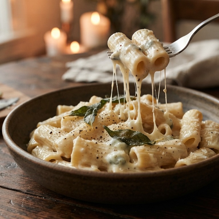 Pasta met gorgonzola recept