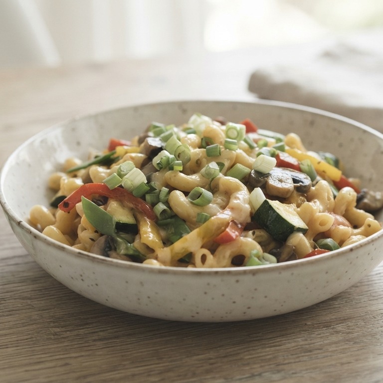 Pasta met roerbakgroente recept