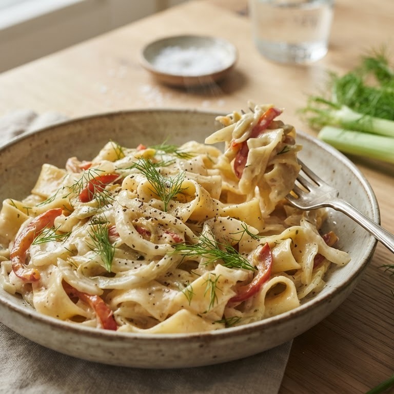 Pasta met venkel recept