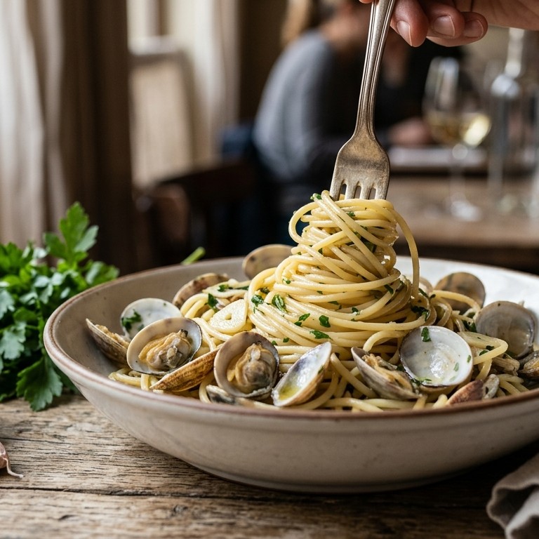 Pasta met vongole recept