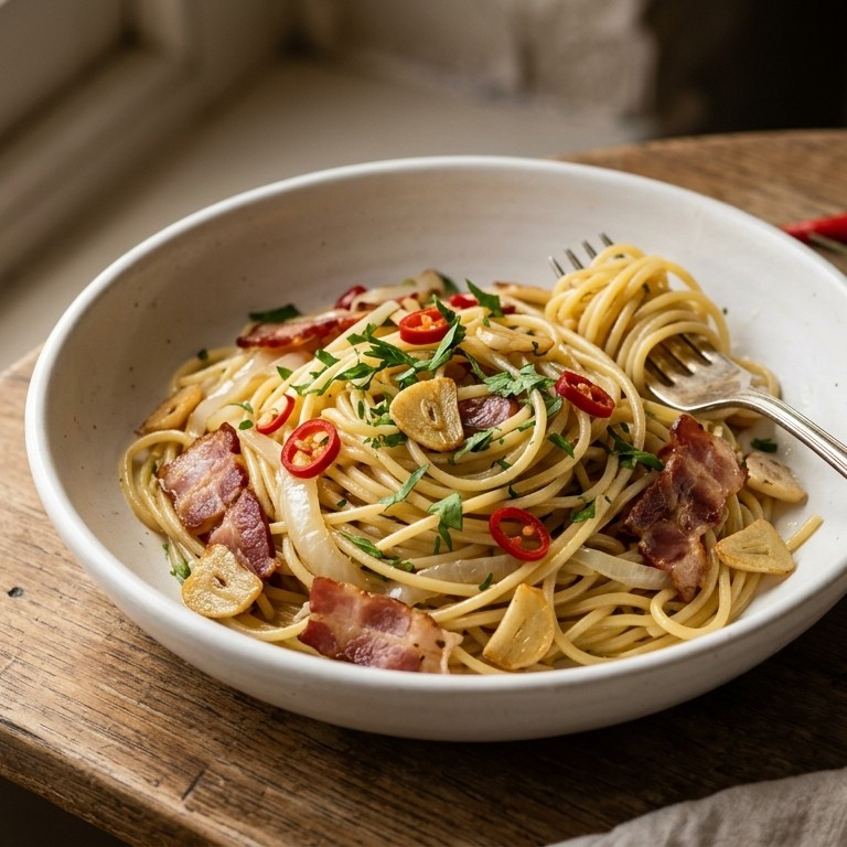 Pasta, niet arrabiata, niet amatriciana, maar wel heel lekker recept