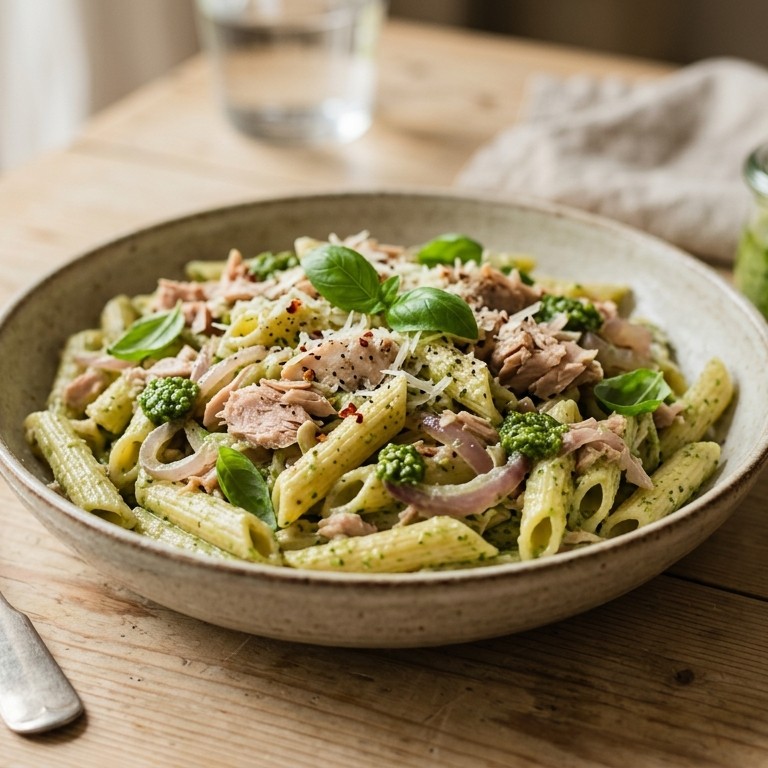 Pasta pestotonijn recept