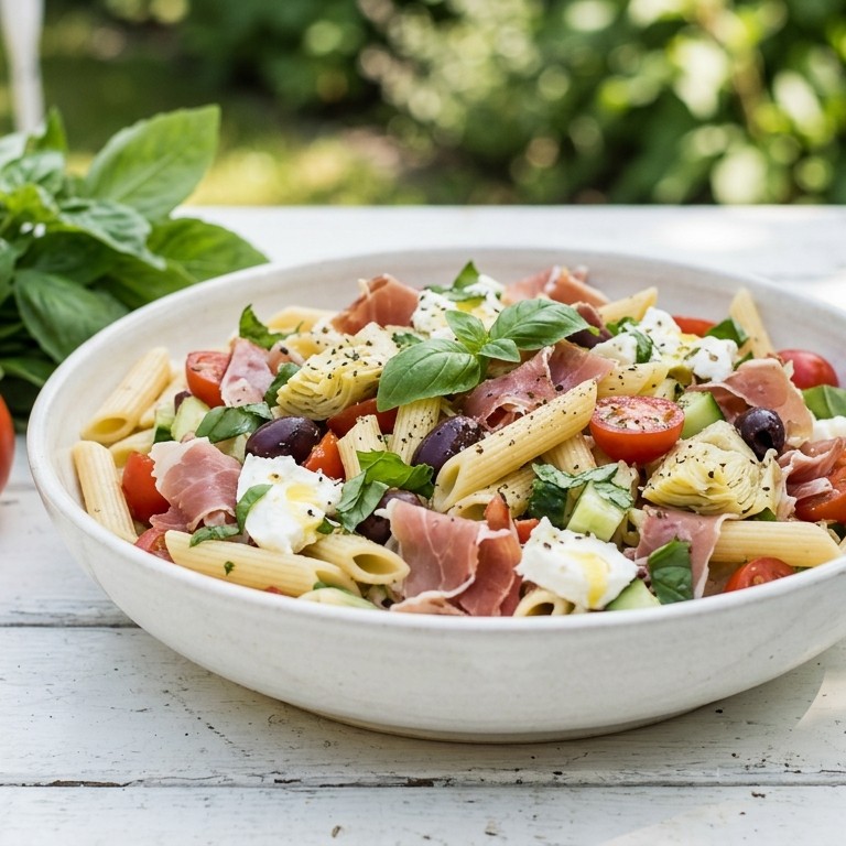 Pasta salade recept