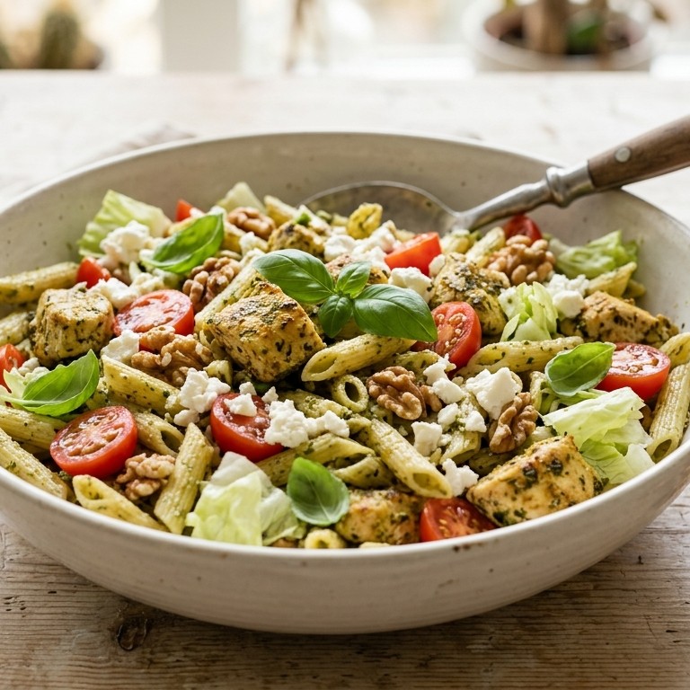 Pasta salade recept