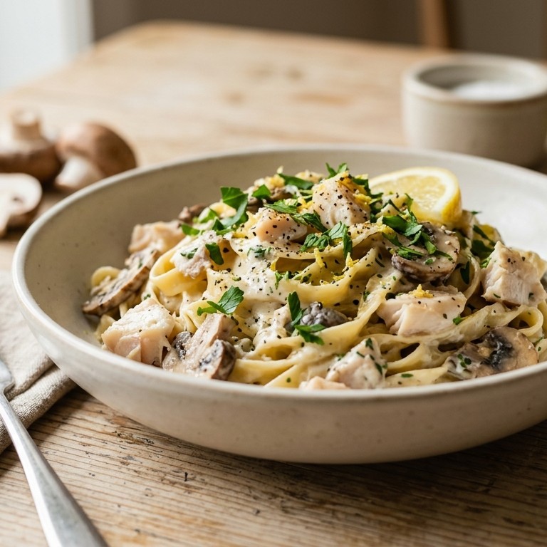 Pasta Tilapia recept