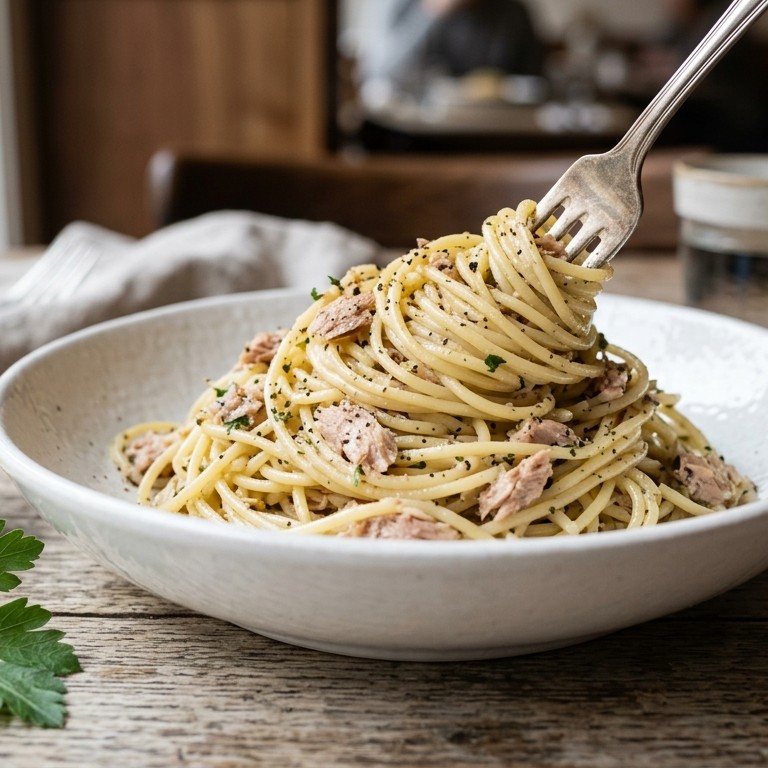 Pasta tonijn recept