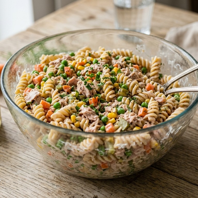 Pasta-tonijnsalade van Sier recept