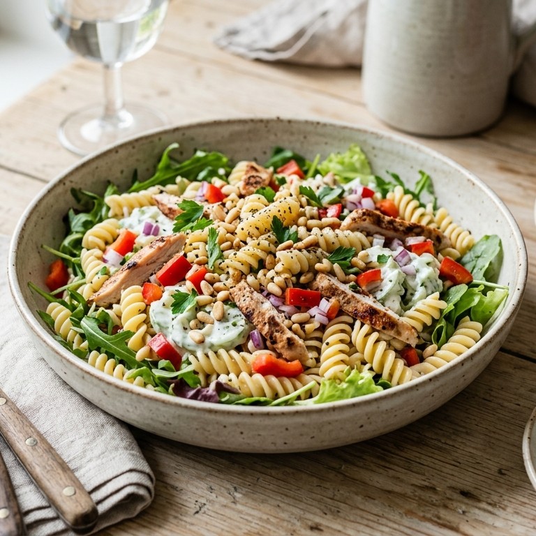 Pastasalade recept