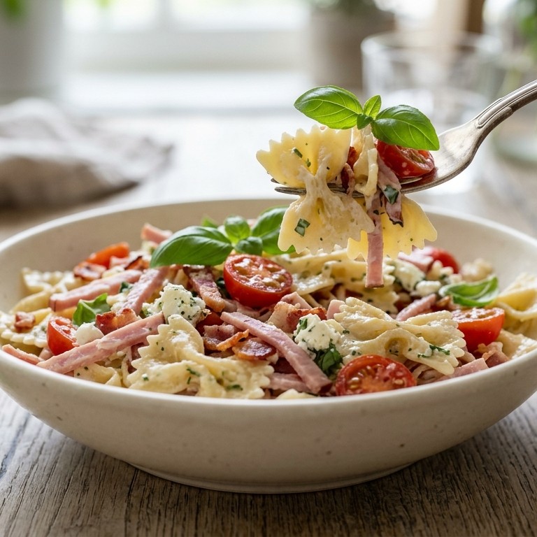 Pastasalade recept