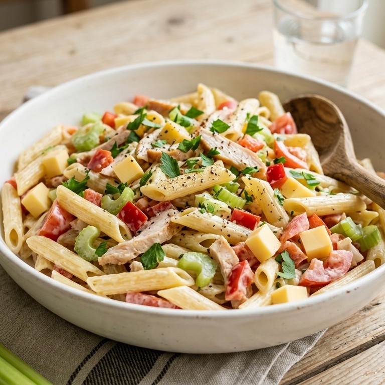 Pastasalade recept
